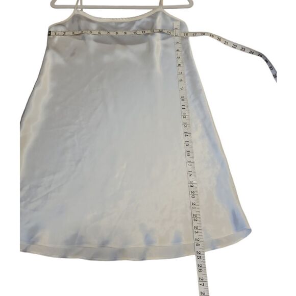 Vintage Cruz Eggshell White Chemise Slip Dress Nightgown OS - Picture 6 of 11